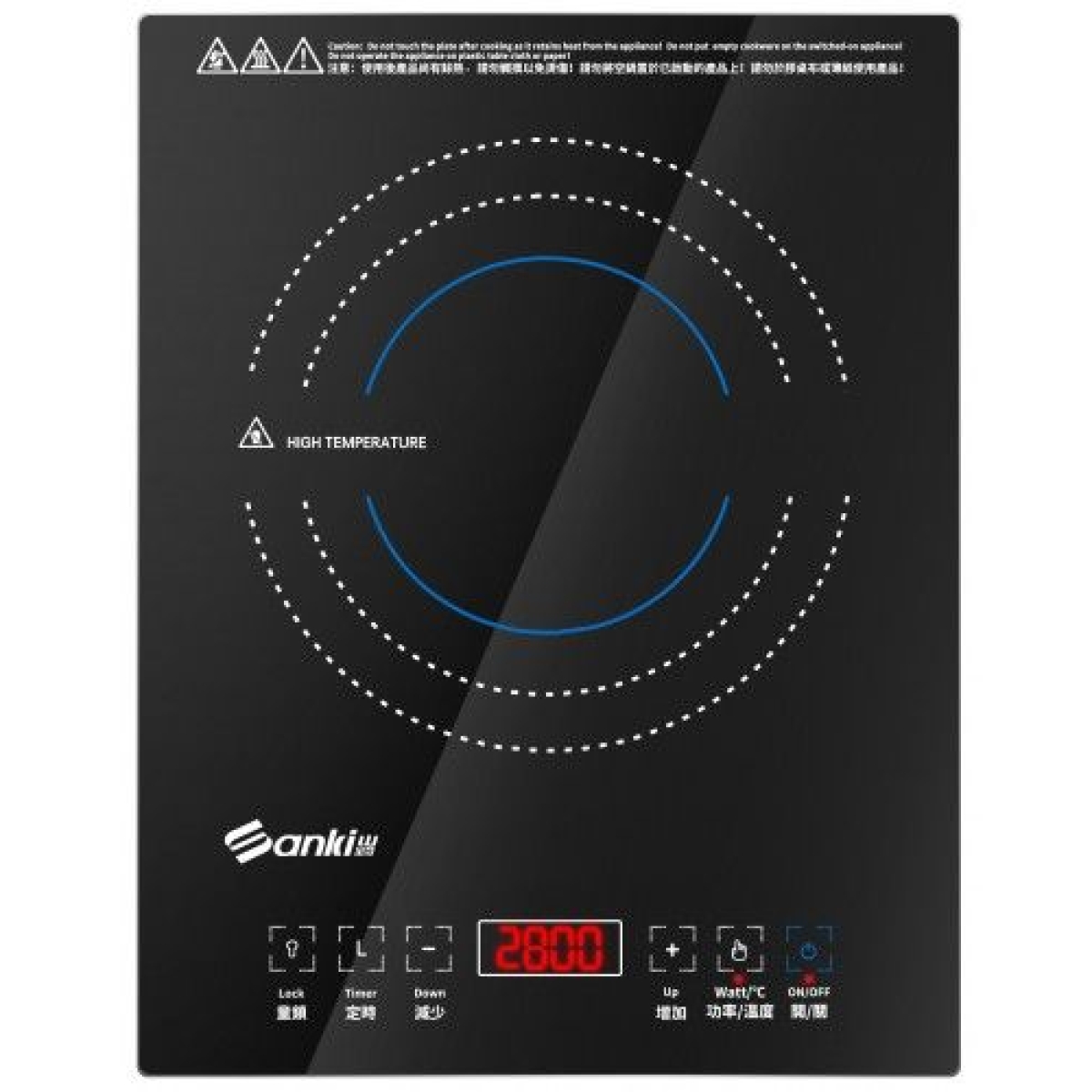 Sanki 日本山崎 SK-2800W 30厘米 2800W 嵌入式/座檯式 單頭電磁爐
